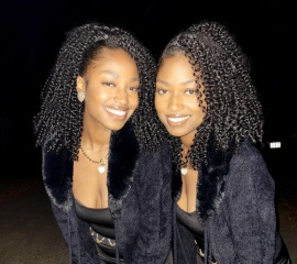 Social Influencer Orlando | The Fling Twins F - Curvy Black 